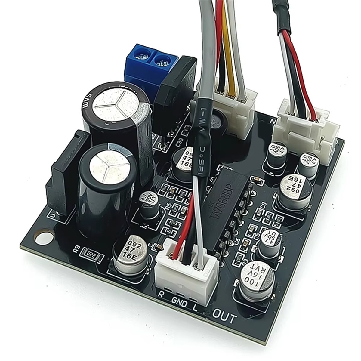 Płytka wzmacniacza mocy DC8-16 – Cassette Tape Head recenzja i cena