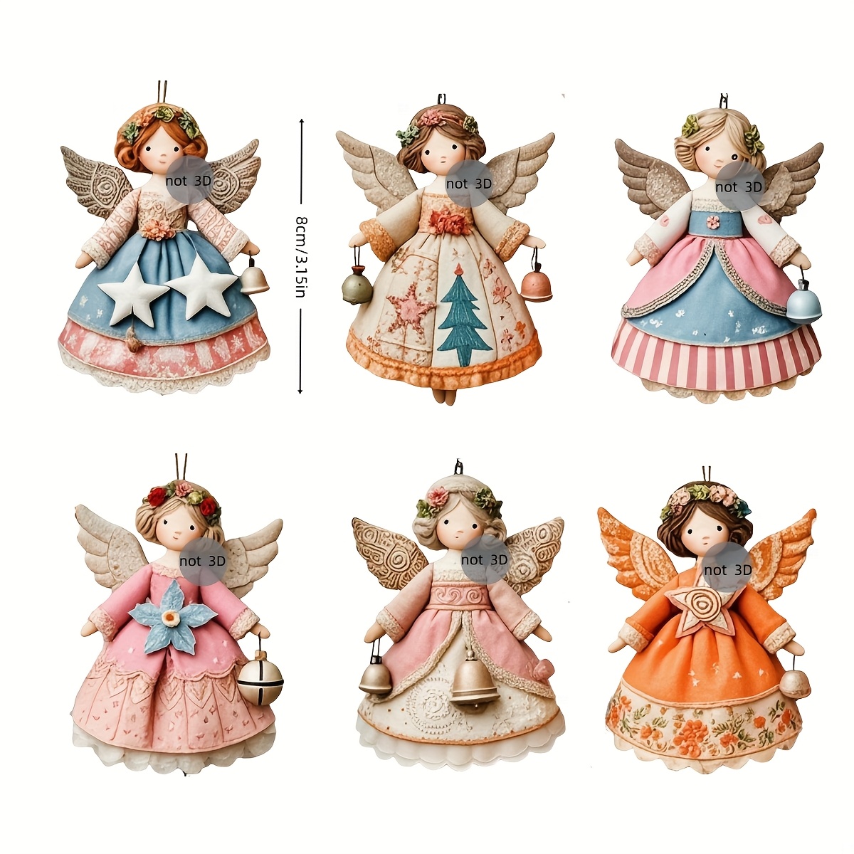 6/12 szt. Płaskie drewniane oz – Vintage Toy Collector recenzja i cena