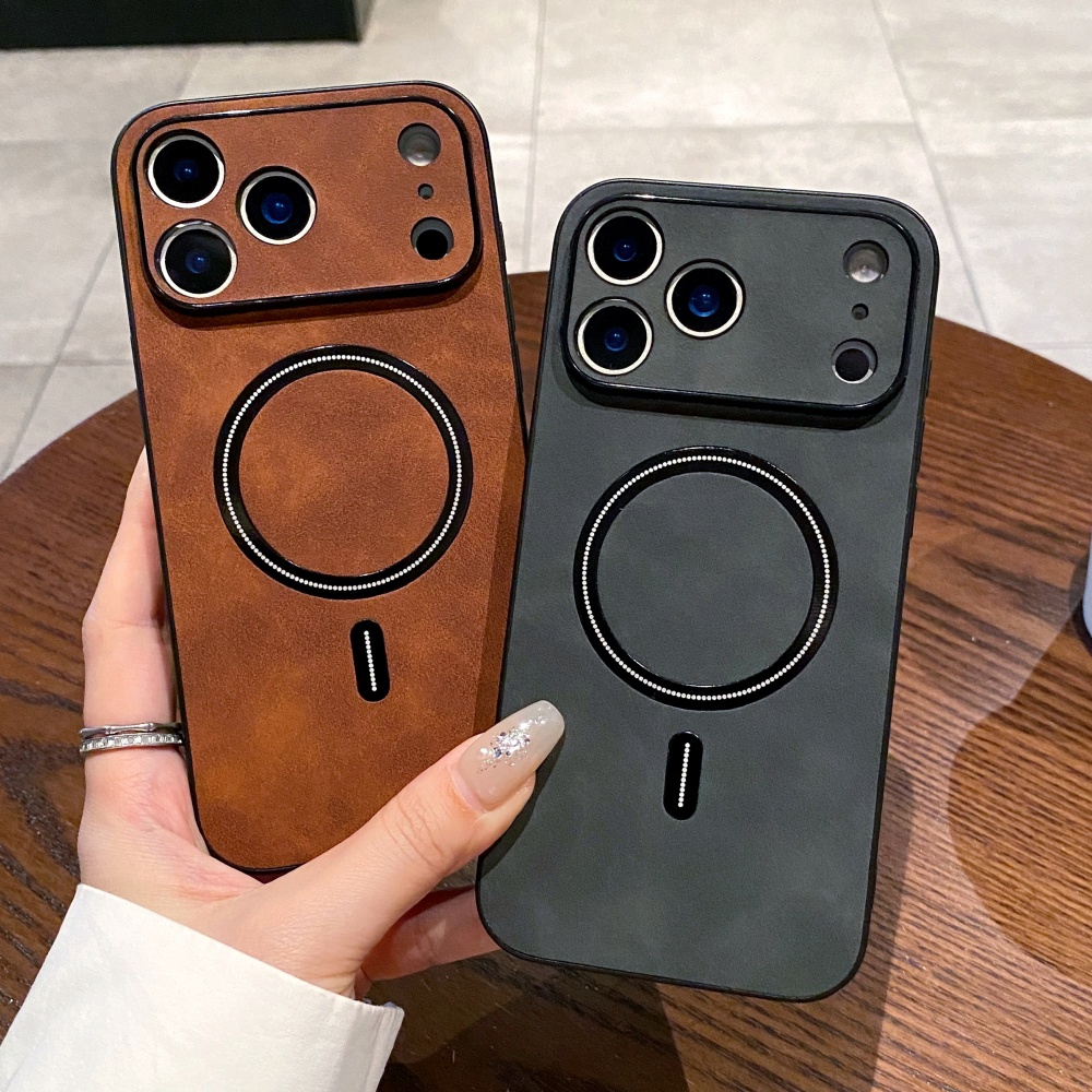 Matowe etui magnetyczne ze skó – Camera Leather Case recenzja i cena