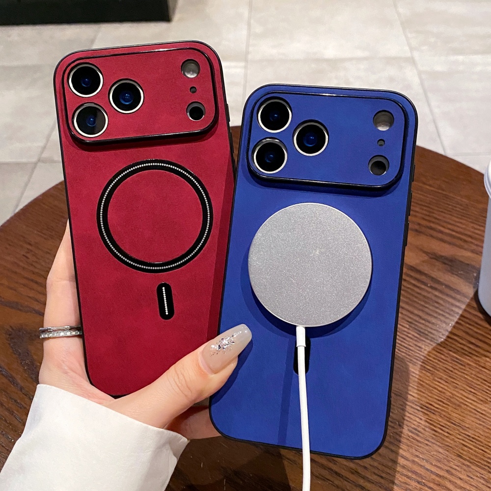 Matowe etui magnetyczne ze skó – Camera Leather Case recenzja i cena