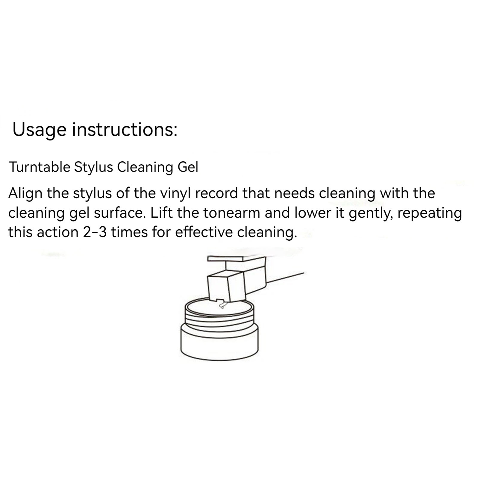 Klej do czyszczenia igieł gram – Vinyl Record Cleaner recenzja i cena
