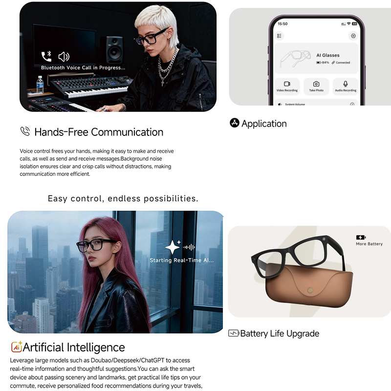 Okulary inteligentne 2026 z pr – Camera Leather Case recenzja i cena