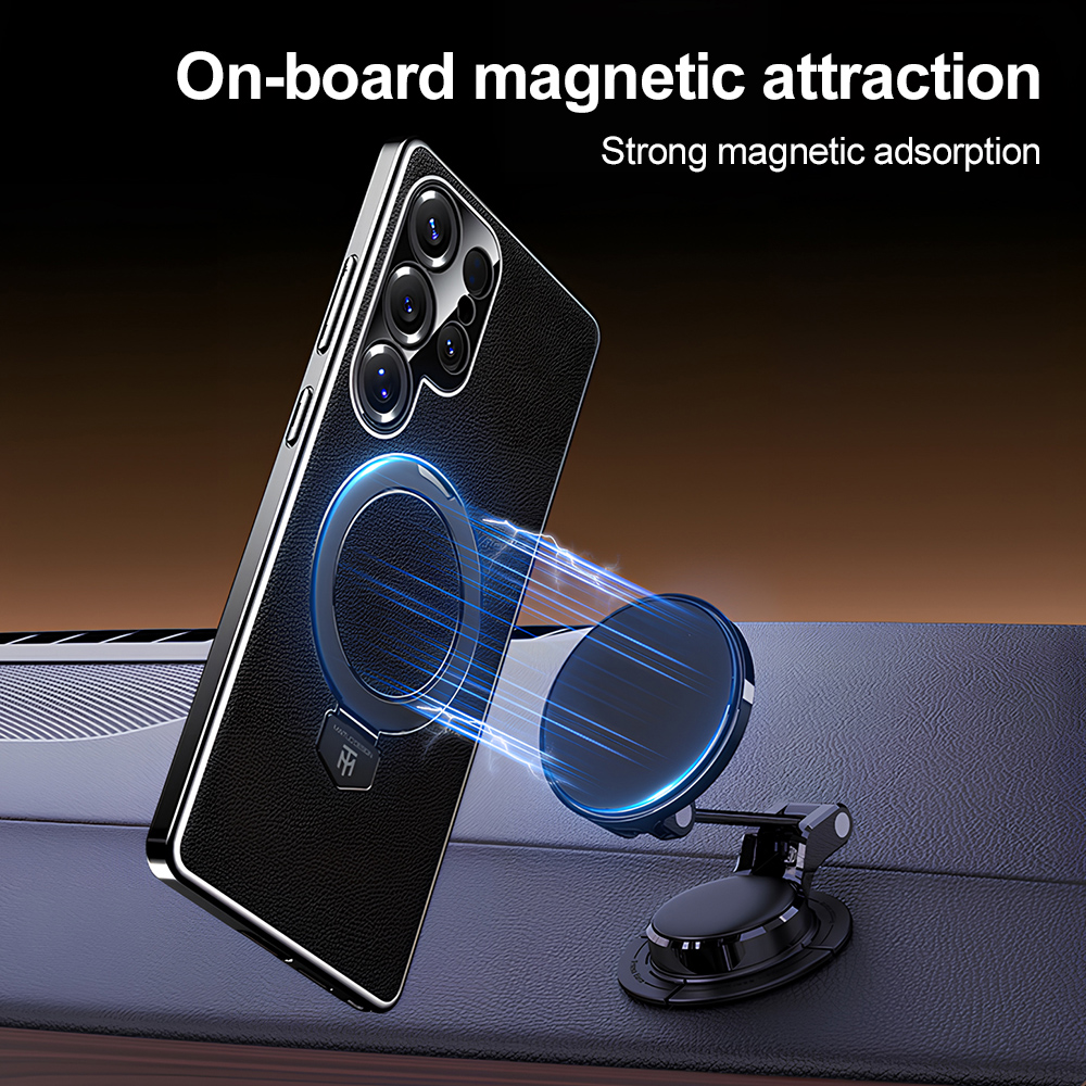 Etui na telefon z magnetycznym – Camera Leather Case recenzja i cena